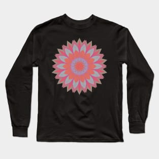 Rolling in colour Mandala Long Sleeve T-Shirt